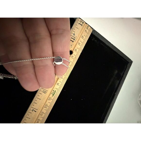 vintage swarovski Silver metal bracelet with rhinestones - Picture 3 of 8